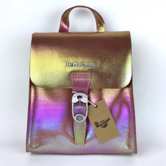 Dr. Martens Handbags - Dr. Martens Mini Duo Chrome Iridescent Backpack